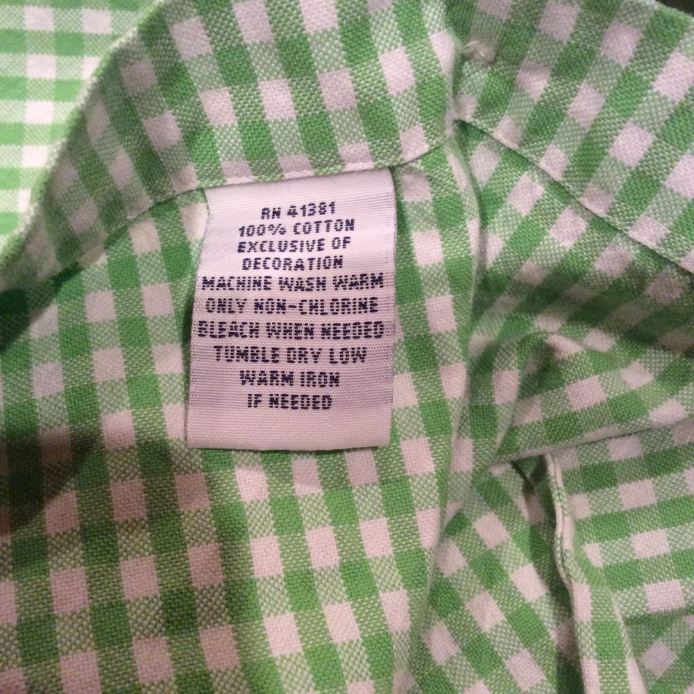 Host Pickpolo Green Checked Button Down - image 6